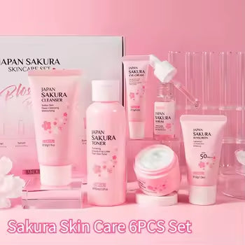 6pc Sakura care set.Great gift