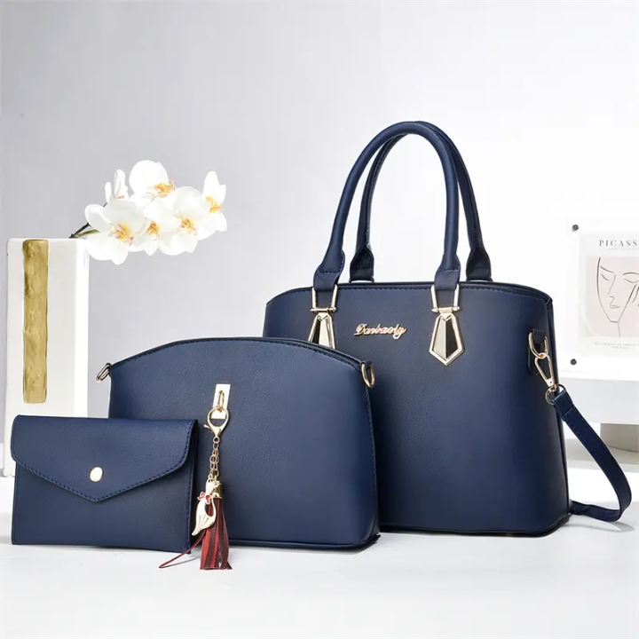 ☝️Join our community 🫵 3PC Leather Handbag set🔥💼💫
