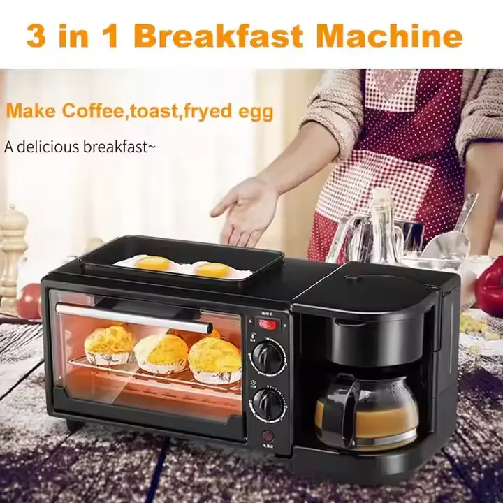 Best seller 🌟3 in 1 Breakfast station ☕🍕💫